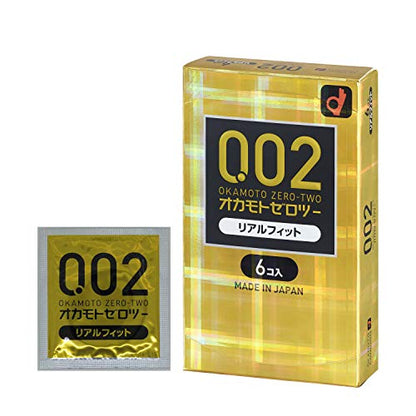 【まとめ買い】オカモトゼロツーリアルフィット 容量6個×12点セット オカモト コンドーム