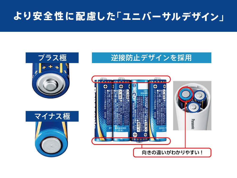 【まとめ買い】ＬＲ０３ＮＪ／８ＳＷ　エボルタネオ単４形　８本お買い得パック 容量8本×5点セット パナソニック 乾電池