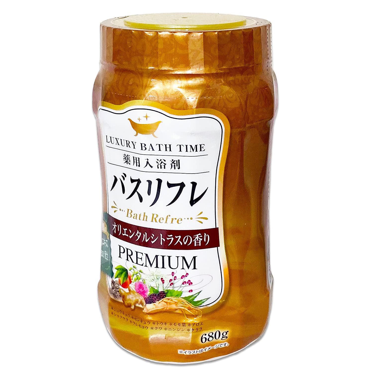 【まとめ買い】バスリフレ薬用入浴剤プレミアム６８０ｇ 容量680G×12点セット リベロ 入浴剤