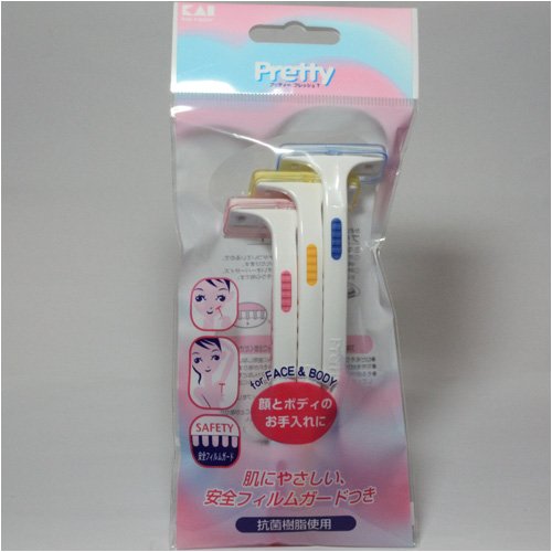 【まとめ買い】プリティフェイスＴ　３本　ＦＲＴ－３Ｐ１６ 容量3個×10点セット 貝印 女性用カミソリ