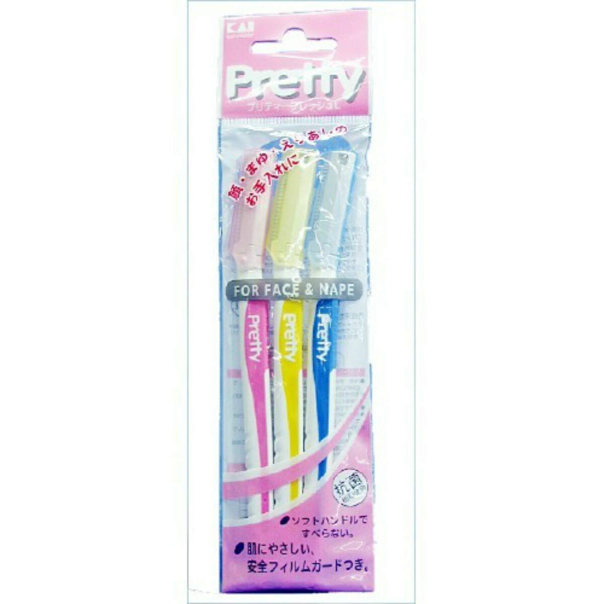 【まとめ買い】プリティフェイスＬ　３本　ＦＲＬ－３Ｐ１６ 容量3個×10点セット 貝印 女性用カミソリ