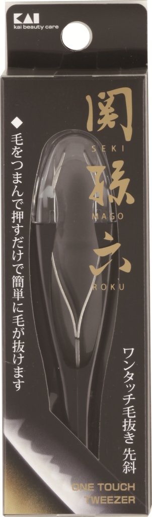 【まとめ買い】ＨＣ１８０９ワンタッチ毛抜き先斜め 容量1個×12点セット 貝印 メイク