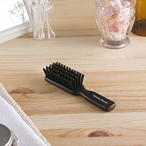 【まとめ買い】ＫＱ１５３８　ＫＱ　天然毛ブラッシングブラシ（潤髪）　Ｓ 容量1個×6点セット 貝印 ブラシ