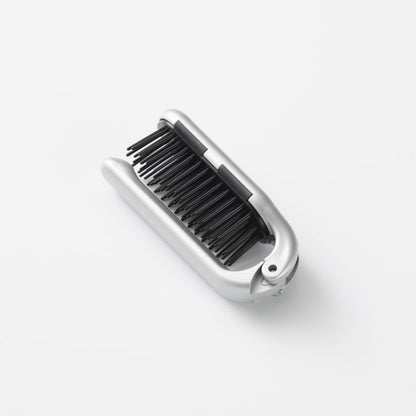 【まとめ買い】ＫＱ３０７１　イオンエステ　折りたたみヘアケアブラシ 容量1個×6点セット 貝印 ブラシ
