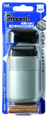【まとめ買い】ＨＣ１１０９ＧＲＯＯＭポケシェーバー 容量1個×12点セット 貝印 化粧品