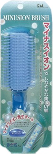 【まとめ買い】ＫＱ０１１９イオンボールスタイリングブラシＬ 3点セット 貝印 ブラシ
