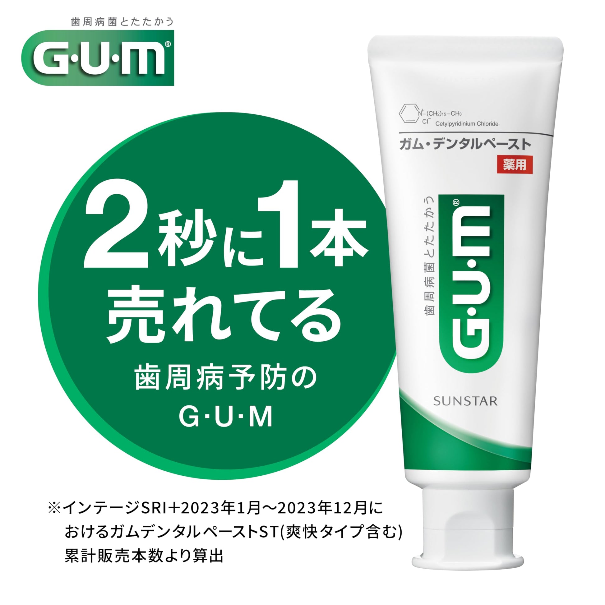 【まとめ買い】ガム・デンタルペースト箱１５５Ｇ 容量155G×10点セット サンスター 歯磨き