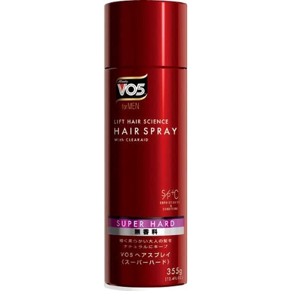 【まとめ買い】ＶＯ５フォーメンヘアスプレイＳＨ無香料３５５Ｇ 容量355G×3点セット サンスター スタイリング