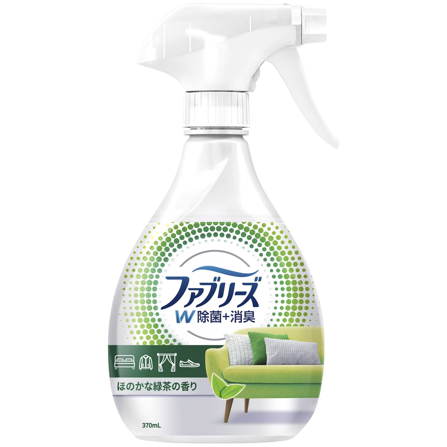 【まとめ買い】ファブリーズＷ除菌緑茶成分入り本体 容量370ML×12点セット Ｐ＆Ｇ 芳香剤 - MONOW 公式ショップ