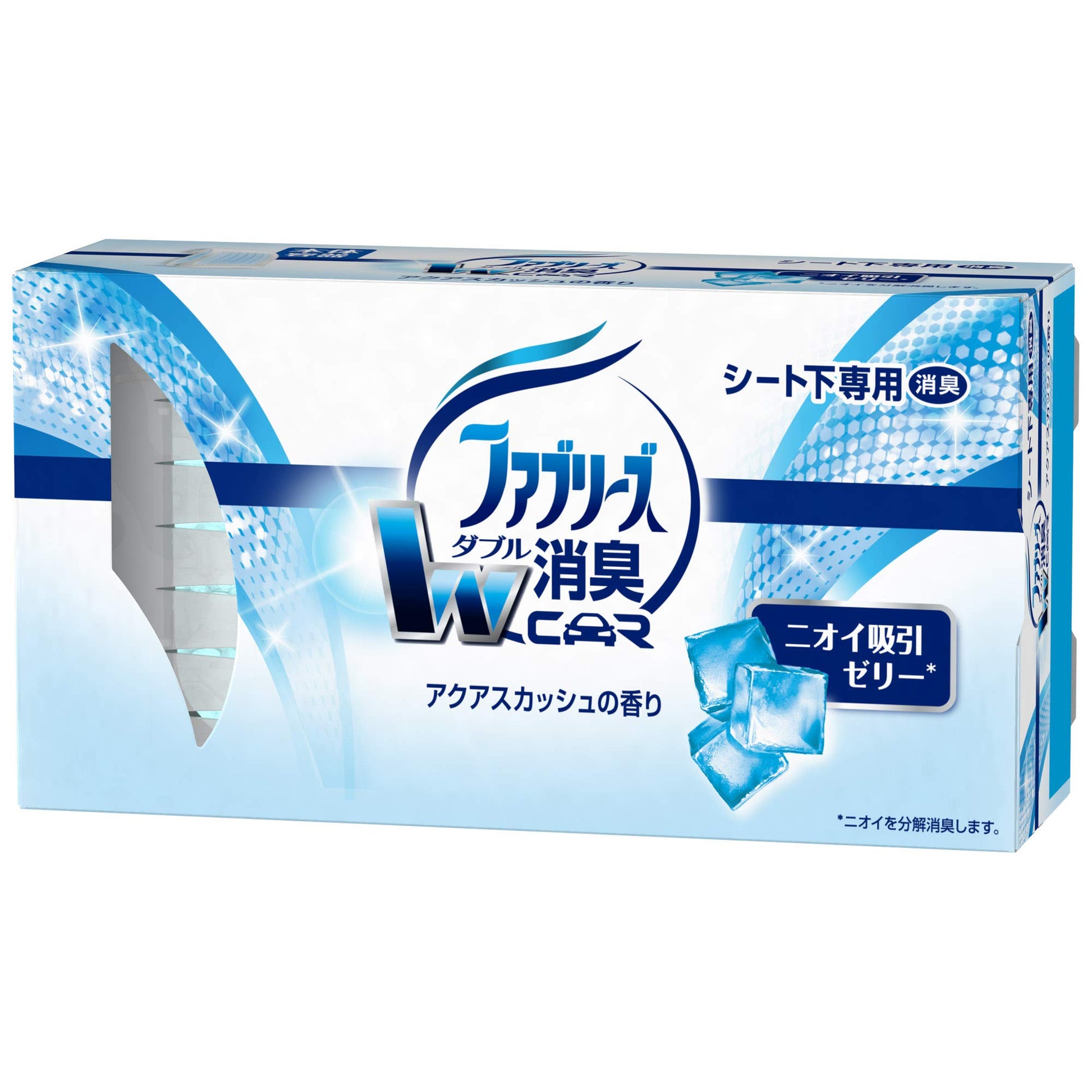 【まとめ買い】クルマ用置き型ファブリーズ　アクアスカッシュの香り　本体 容量130G×24点セット Ｐ＆Ｇ 芳香剤・車用 - MONOW 公式ショップ