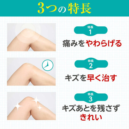 【まとめ買い】バンドエイド　キズパワーパッド　ひじ・ひざ用 容量3マイ×18点セット ジョンソン＆ジョンソン 絆創膏 - MONOW 公式ショップ