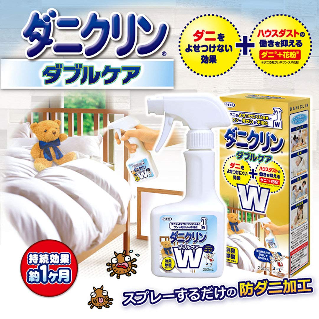 【まとめ買い】ダニクリン　Ｗケア　２５０ＭＬ 容量250ML×24点セット ＵＹＥＫＩ 殺虫剤・ダニ - MONOW 公式ショップ