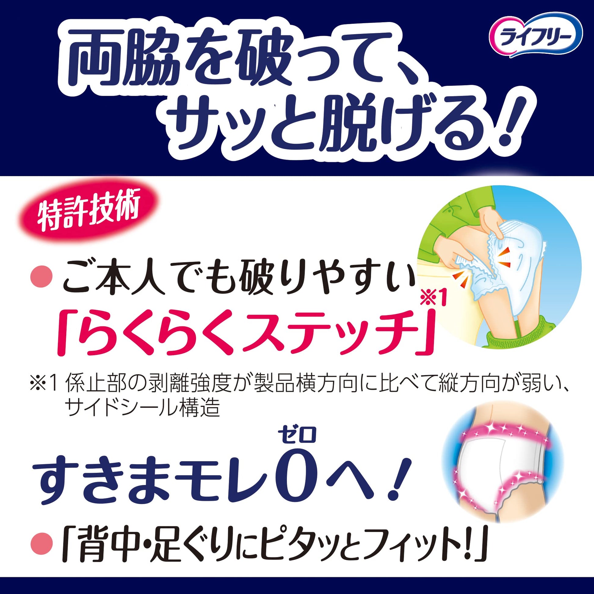 【まとめ買い】ライフリー尿とりパッド無でも長時間安心Ｍ１４枚 容量14枚×4点セット 大人用オムツ - MONOW 公式ショップ