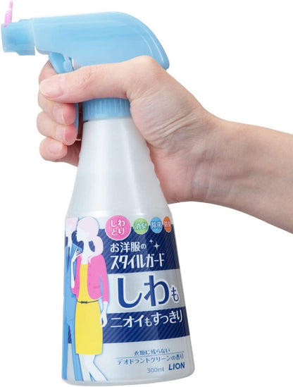 【まとめ買い】お洋服のスタイルガードしわもニオイもすっきりスプレー３００ｍｌ 容量300ML×12点セット ライオン スプレー - MONOW 公式ショップ
