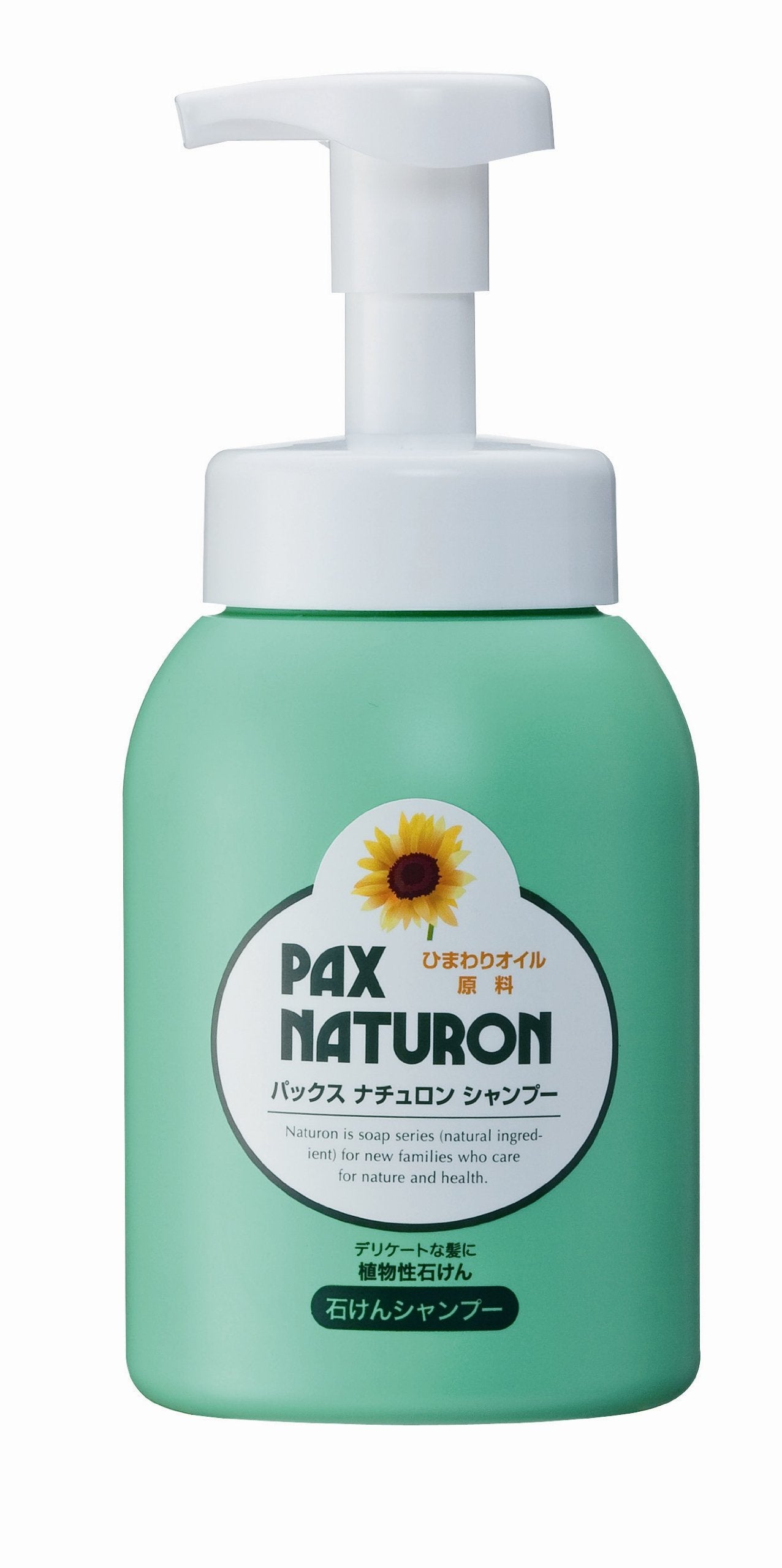 【まとめ買い】パックスナチュロン泡状ポンプ式シャンプー５００ＭＬ 容量500ML×12点セット 太陽油脂 シャンプー