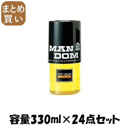 【まとめ買い】マンダム　ヘアリキッド　大 容量330ML×24点セット マンダム スタイリング