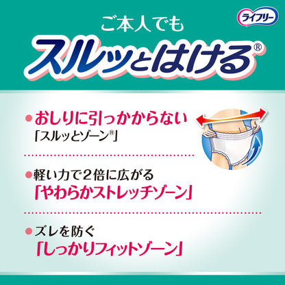 【まとめ買い】ライフリーうす型軽快パンツＳ（４入り） 24枚容量24枚×4点セット ユニ・チャーム（ユニチャーム）