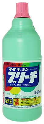 【まとめ買い】マイキッチンブリーチ大 容量1500ML×12点セット ロケット石鹸 食器用漂白