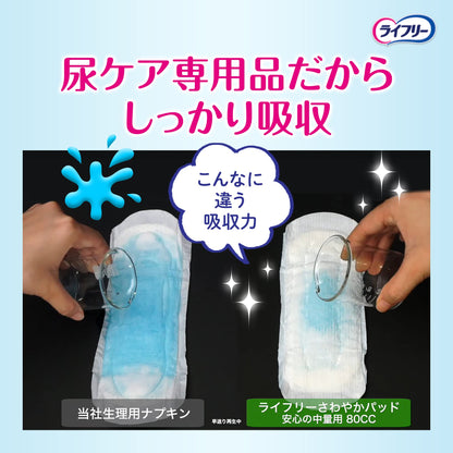 【まとめ買い】ライフリーさわやかパッド少量用３２枚 容量32枚×24点セット ユニ・チャーム（ユニチャーム） 生理用品