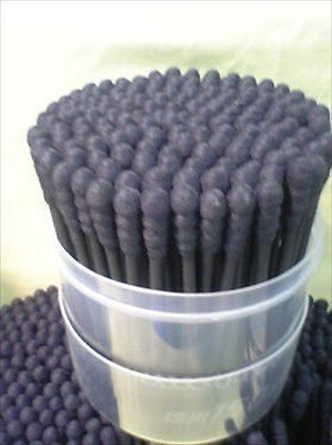 【まとめ買い】ＪＥＬ紙軸黒綿棒 容量150本×10点セット 昭和紙工 綿棒