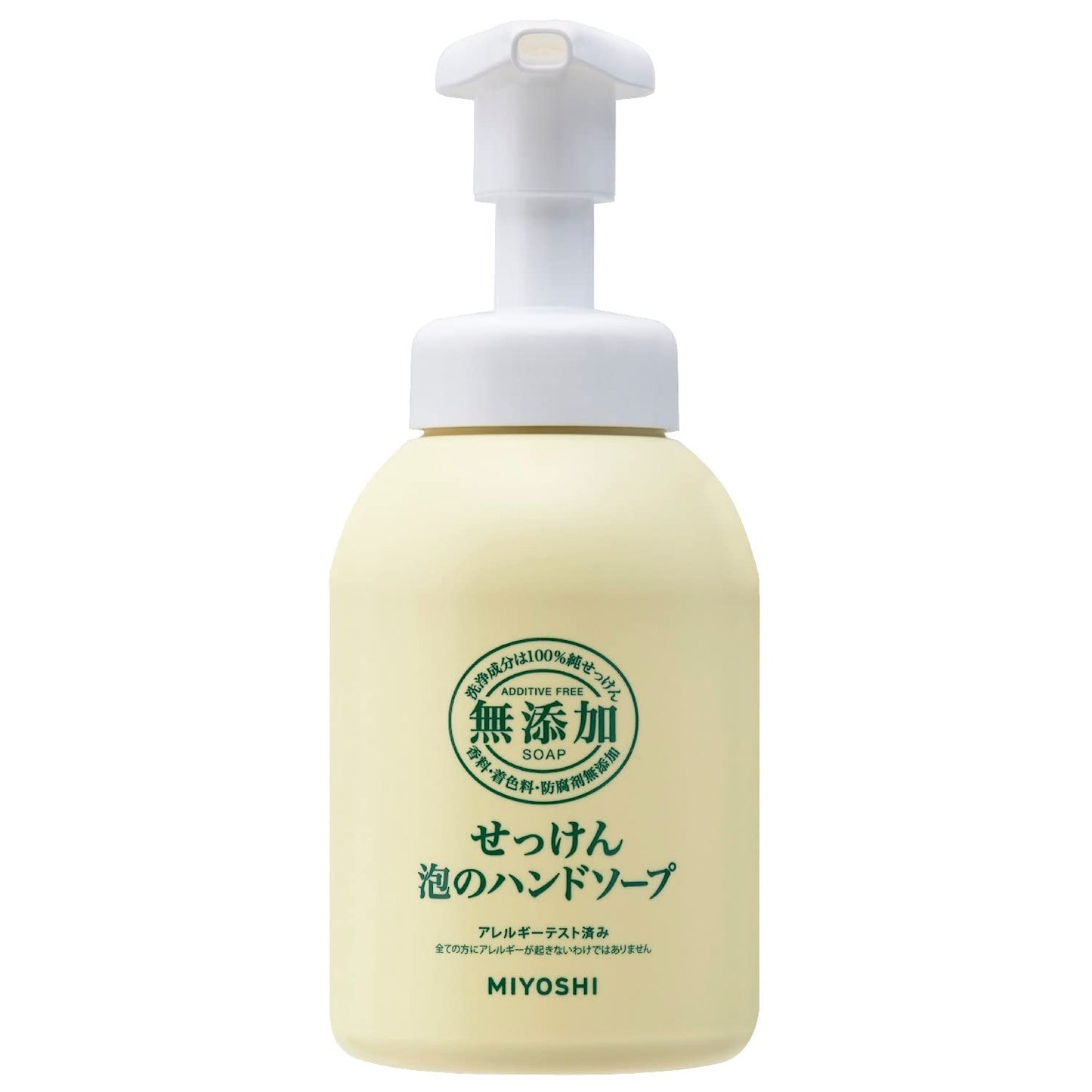 【まとめ買い】ミヨシ　無添加石鹸　泡のハンドソープ本体 容量350ML×24点セット ミヨシ石鹸 ハンドソープ