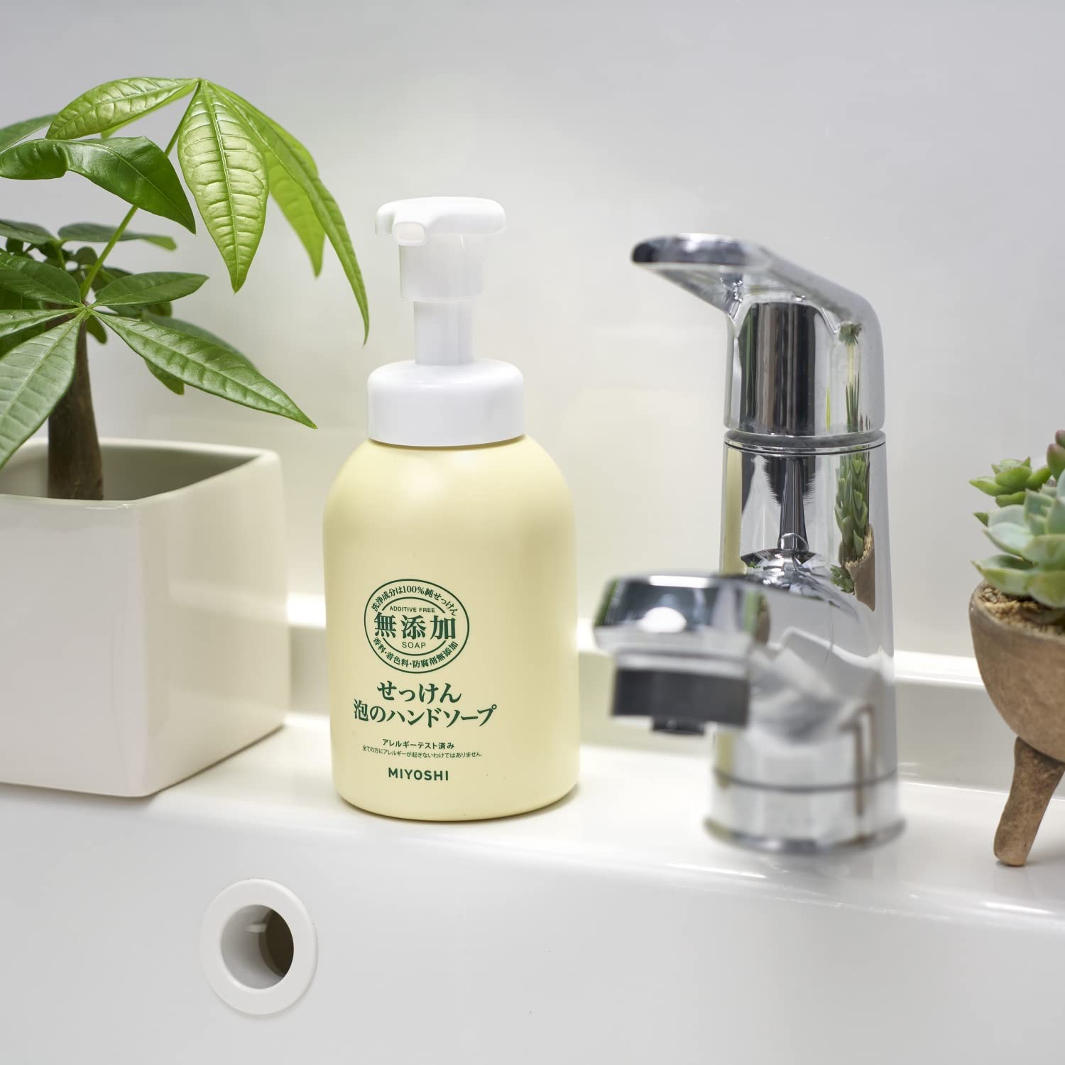 【まとめ買い】ミヨシ　無添加泡のハンドソープ詰替え 容量300ML×24点セット ミヨシ石鹸 ハンドソープ