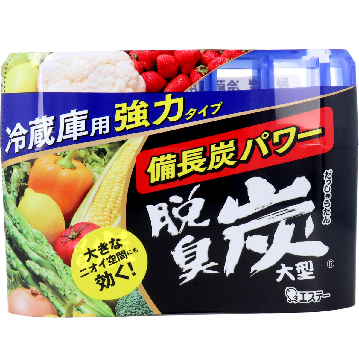【まとめ買い】脱臭炭　冷蔵庫用大型 容量240G×24点セット エステー 芳香剤・冷蔵庫