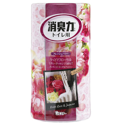 【まとめ買い】消臭力トイレ用　ラブリーブーケ 容量400ML×18点セット エステー 芳香剤・トイレ用