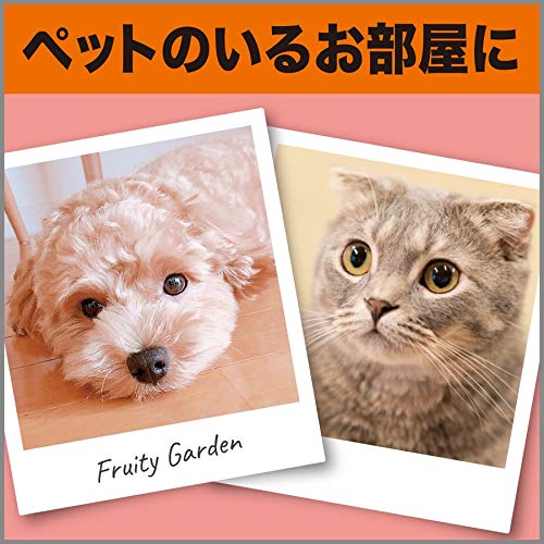 【まとめ買い】玄関・リビング用消臭力　ペット用フルーティーガーデン 容量400ML×18点セット エステー 芳香剤・部屋用