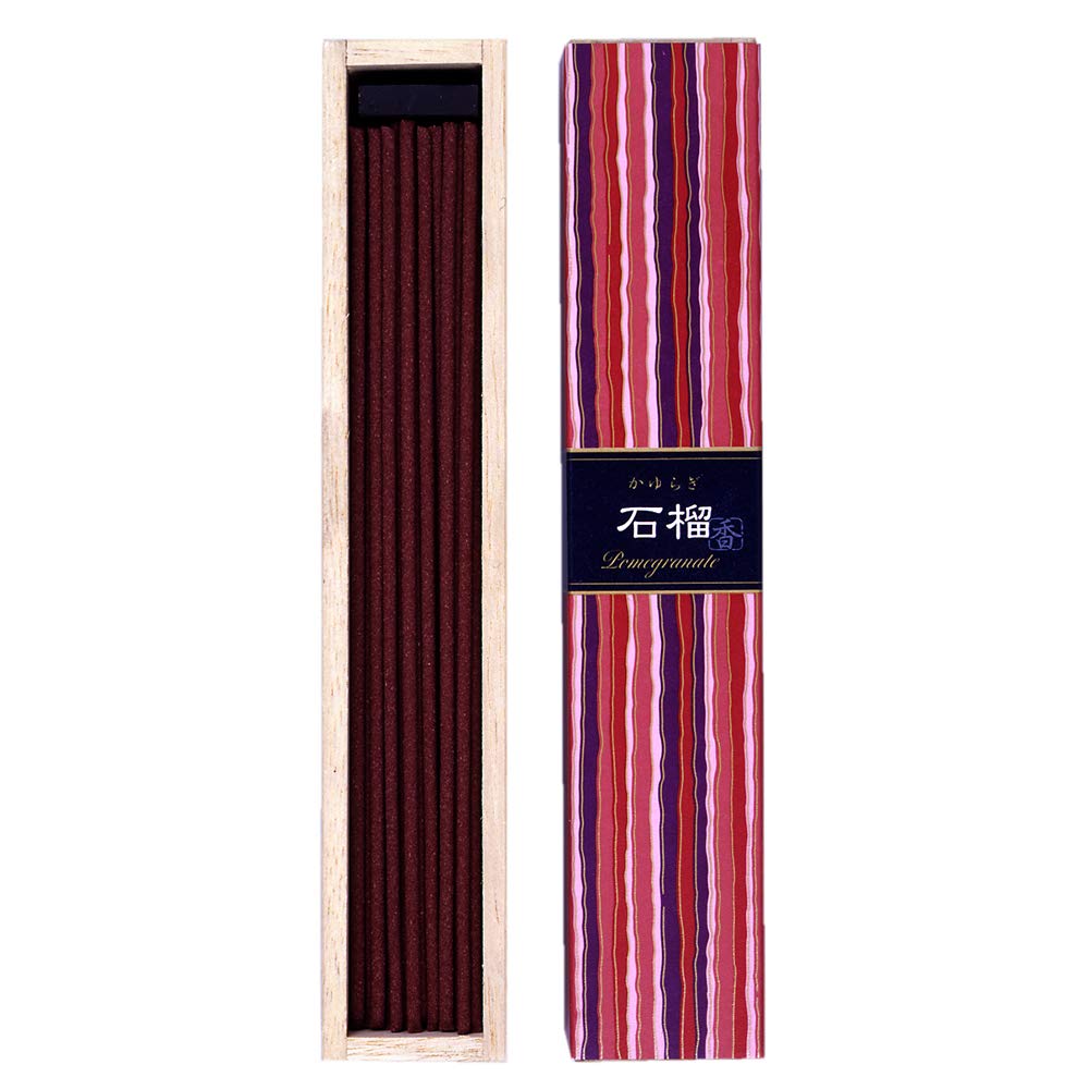 【まとめ買い】かゆらぎ　スティック　石榴４０本 容量40G×6点セット 日本香堂 お香