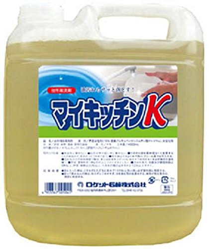 【まとめ買い】マイキッチンＫ 容量4L×4点セット ロケット石鹸 食器用洗剤