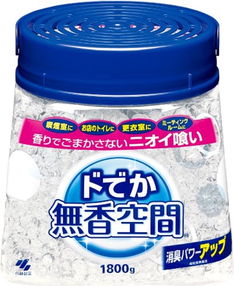 【まとめ買い】ドでか無香空間 容量1800G×4点セット 小林製薬 芳香剤・部屋用