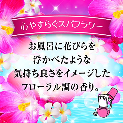 【まとめ買い】トイレの消臭元　心やすらぐスパフラワー 容量400ML×16点セット 小林製薬 芳香剤・トイレ用