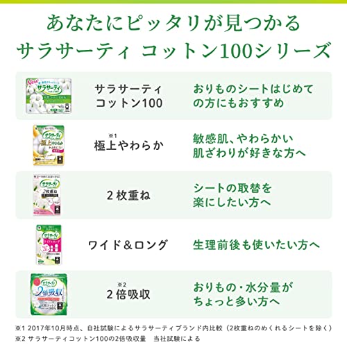 【まとめ買い】サラサーティコットン100　無香料 容量112枚×18点セット 小林製薬 生理用品