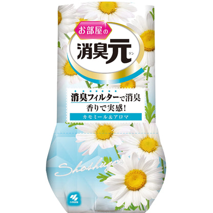【まとめ買い】お部屋の消臭元　カモミール＆アロマの香り 容量400ML×16点セット 小林製薬 芳香剤・部屋用