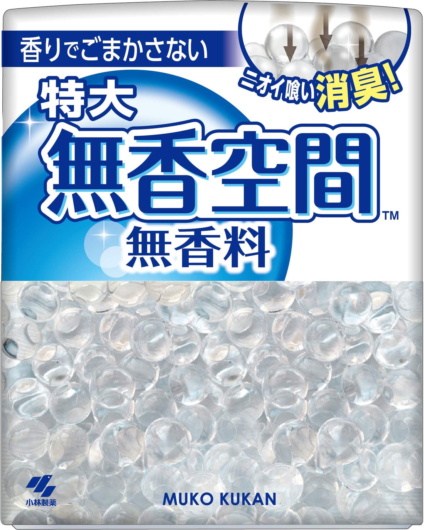 【まとめ買い】無香空間　特大 容量630G×10点セット 小林製薬 芳香剤・部屋用