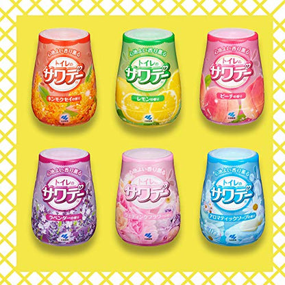 【まとめ買い】サワデー　こころ安らぐキンモクセイの香り 容量140G×24点セット 小林製薬 芳香剤・トイレ用