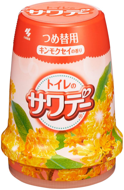 【まとめ買い】サワデー　つめ替用　こころ安らぐキンモクセイの香り 容量140G×28点セット 小林製薬 芳香剤・トイレ用