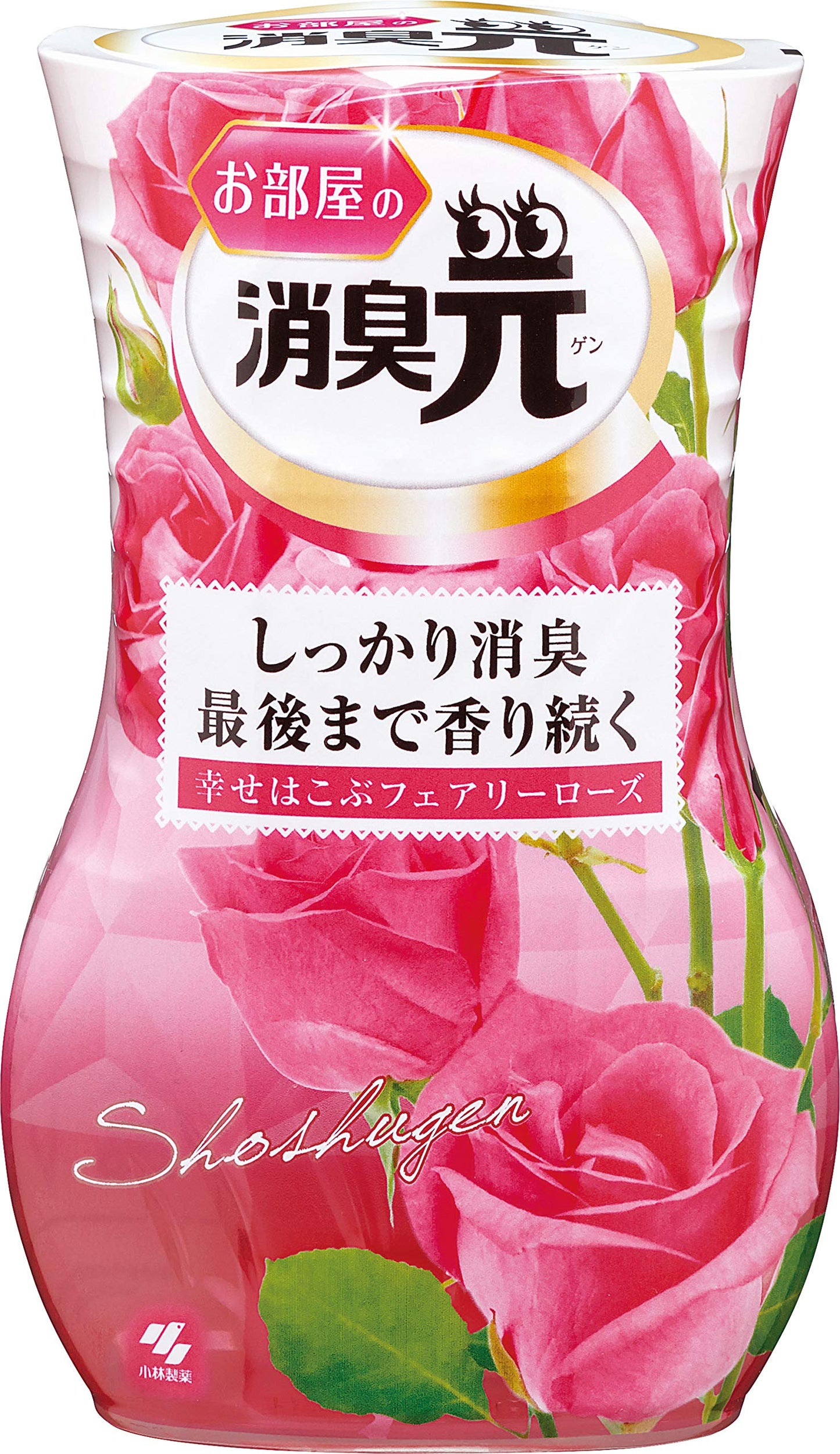 【まとめ買い】お部屋の消臭元　幸せはこぶフェアリーローズ 容量400ML×16点セット 小林製薬 芳香剤・部屋用