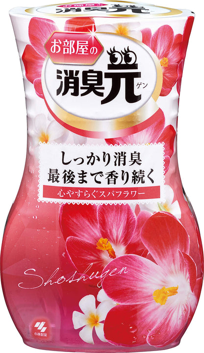 【まとめ買い】お部屋の消臭元　心やすらぐスパフラワー 容量400ML×16点セット 小林製薬 芳香剤・部屋用