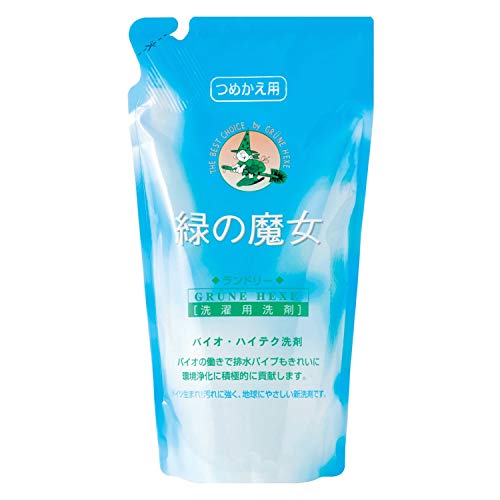 【まとめ買い】緑の魔女ランドリー詰替６２０ＭＬ 容量620ML×24点セット 三宝商事 衣料用洗剤・自然派
