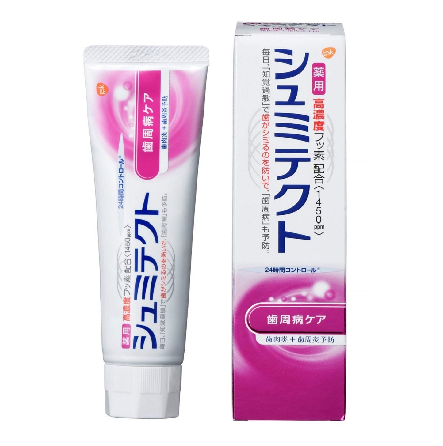 【まとめ買い】薬用シュミテクト　歯周病ケア　９０ｇ 容量90G×6点セット グラクソスミスクライン 歯磨き