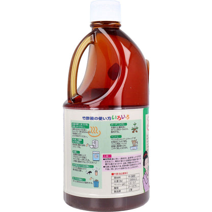 【まとめ買い】高級竹酢液　１Ｌ 容量1L×12点セット 日本漢方研究所 入浴剤
