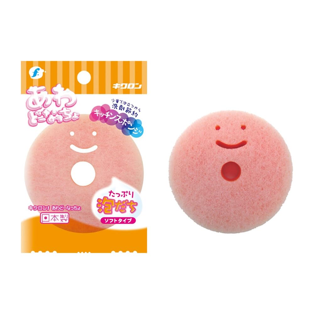 【まとめ買い】キクロンｆ　あわどーなっちょ　袋入 容量1ｺ×10点セット キクロン たわし・ふきん