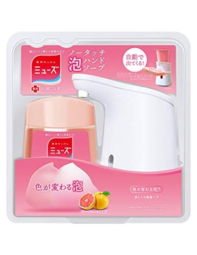 【まとめ買い】ミューズノータッチ本体セット　グレープフルーツ 容量250ML×4点セット レキットベンキーザー ハンドソープ
