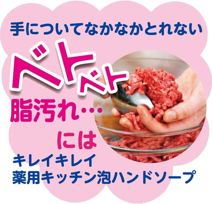 【まとめ買い】キレイキレイ薬用キッチン泡ハンドソープ　本体　２３０ｍｌ 容量230ML×20点セット ライオン ハンドソープ
