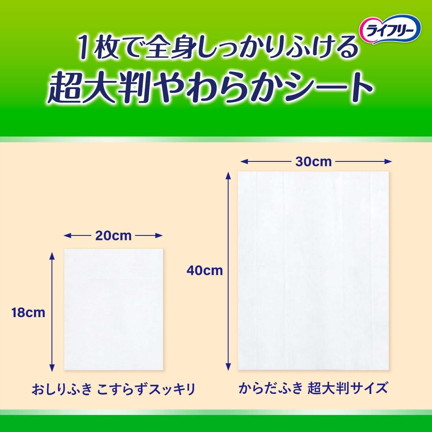 【まとめ買い】ライフリー　らくらくからだふき　３０枚 容量30枚×12点セット ユニ・チャーム（ユニチャーム） おしりふき
