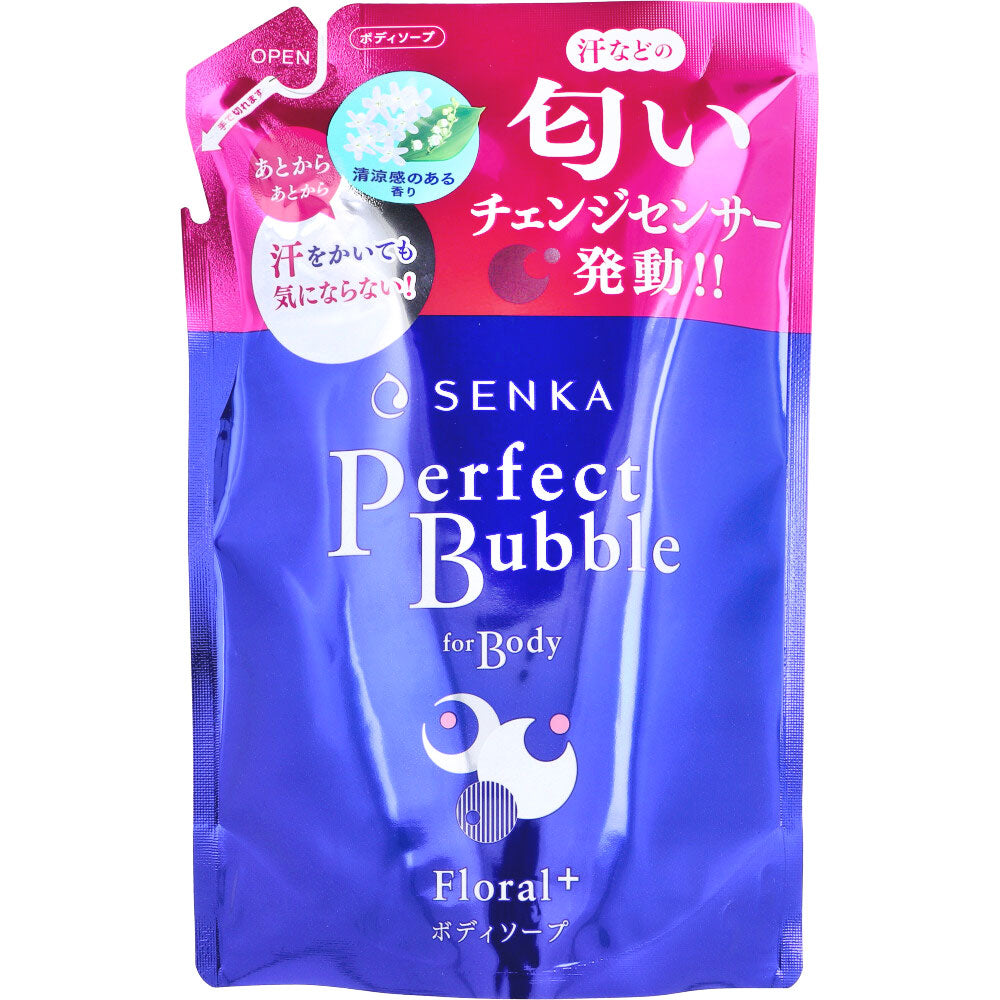 【まとめ買い】専科　パーフェクトバブル　フォーボディー（つめかえ用） 容量350ML×18点セット ボディソープ