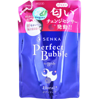 【まとめ買い】専科　パーフェクトバブル　フォーボディー（つめかえ用） 容量350ML×18点セット ボディソープ