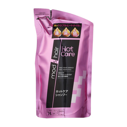 【まとめ買い】モッズ・ヘア　ホットケア　シャンプー　つめかえ用　３５０ｍｌ 容量350ML×12点セット ユニリーバ シャンプー